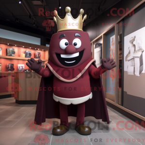 Mascottefiguur van een...