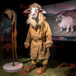 Maskottchen einer Tan Boer...