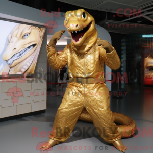 Personnage mascotte d un...