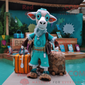 Mascot karakter van een...