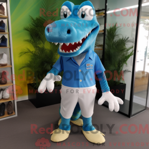 Mascottefiguur van een...