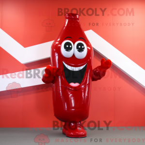 Mascot character of a Red...