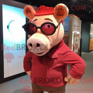 Mascottekarakter van een...