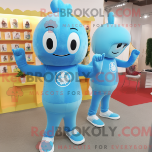 Mascot karakter van een...