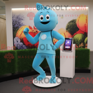 Mascot karakter van een...