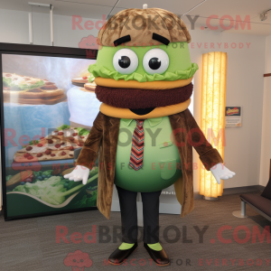 Mascot character of a Olive...