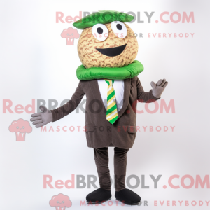 Mascot character of a Olive...
