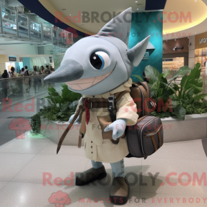 Mascottefiguur van een...