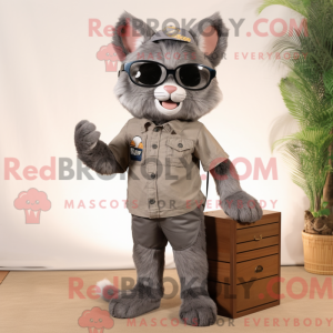 Mascot karakter van een...