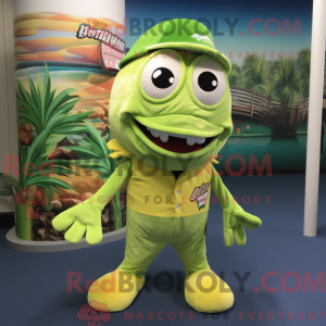 Mascot character of a Lime...