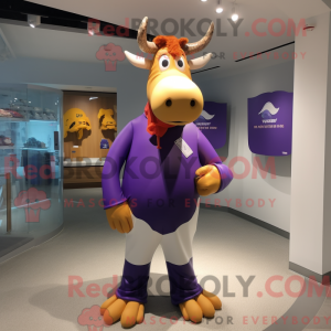 Mascottefiguur van een...