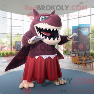 Mascot character of a...