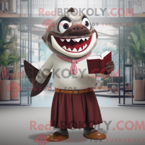 Maskot-karakter af en...