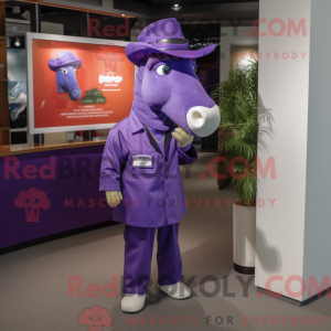 Mascottefiguur van een...