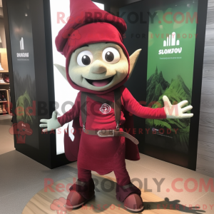 Mascot karakter van een...