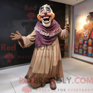 Mascot karakter van een...