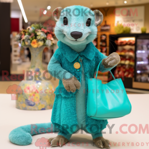 Mascot karakter van een...