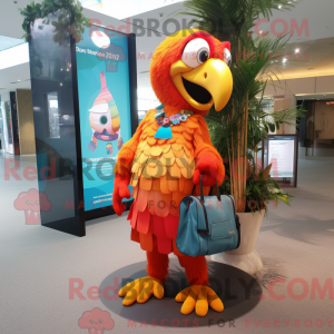 Mascot karakter van een...