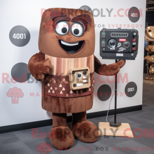 Mascot karakter van een...