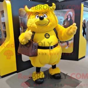 Mascot karakter van een...