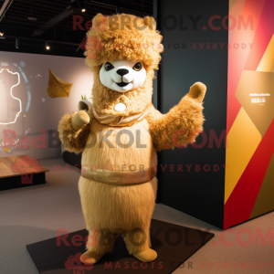 Personnage mascotte d un...