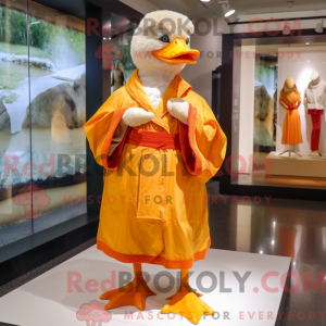 Mascottefiguur van een...