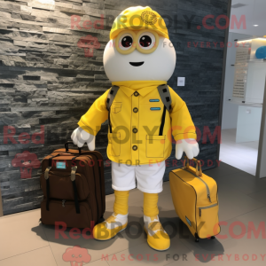 Mascot karakter van een...