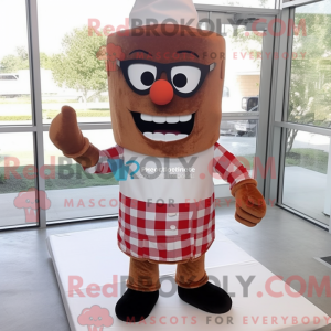 Mascotte karakter van een...