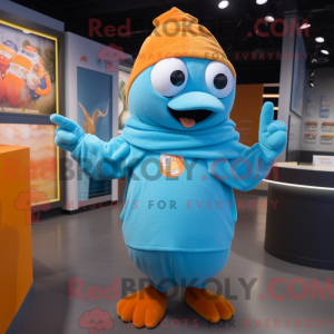 Mascot character of a Sky...