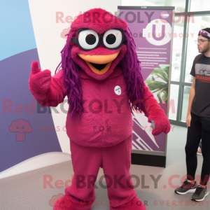 Mascot character of a...