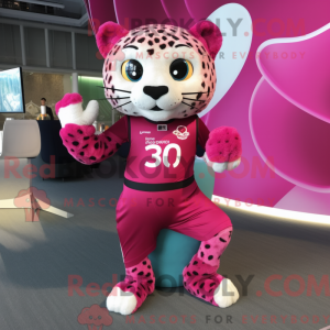 Máscara de Jaguar Magenta...