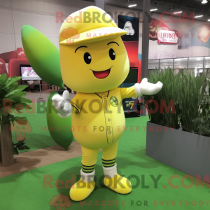 Mascot character of a Lemon...