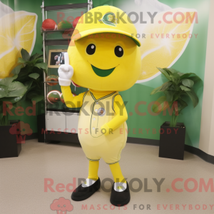 Mascot character of a Lemon...