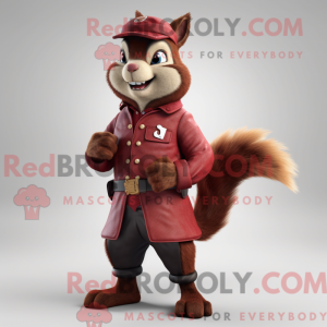 Maskot karakter af et...