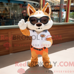 Mascottekarakter van een...