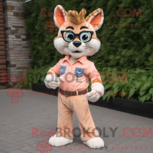 Mascot character of a Peach...