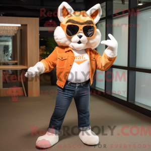 Mascottekarakter van een...