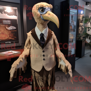 Mascottefiguur van een...