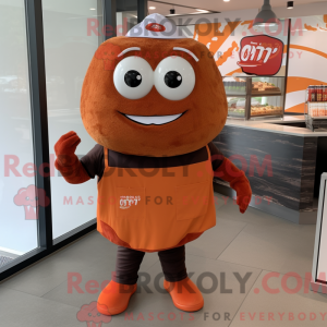 Mascot character of a Rust...
