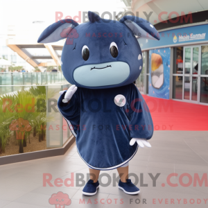 Maskottchen eines Navy...