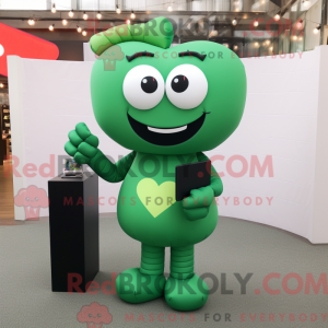Mascot karakter van een...
