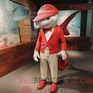 Mascottekarakter van een...