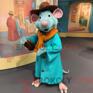 Mascot karakter van een...