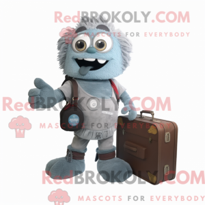 Mascot character of a Gray...