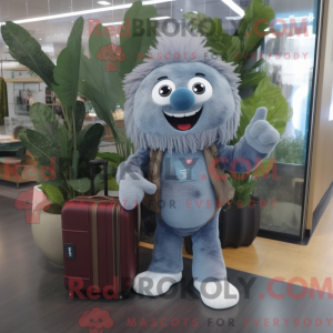 Mascot character of a Gray...