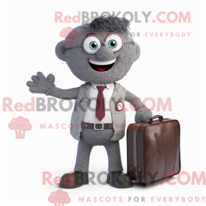 Mascot character of a Gray...