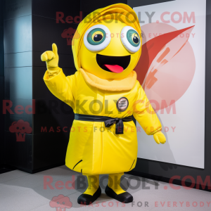 Mascottekarakter van een...