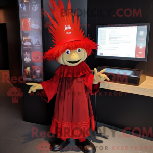Mascot karakter van een...