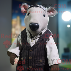 Mascottefiguur van een...