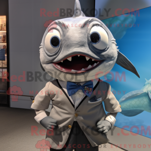 Mascottefiguur van een...